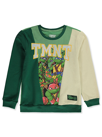 Teenage Mutant Ninja Turtles Boys' Felt Sweatshirt - CookiesKids.com