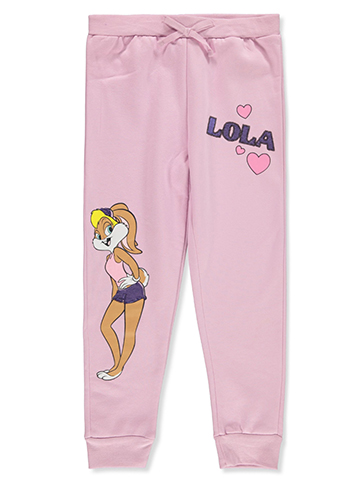 Looney Tunes Girls' Fleece Joggers - CookiesKids.com