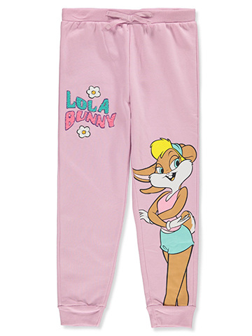 Looney Tunes Girls' Fleece Joggers - CookiesKids.com