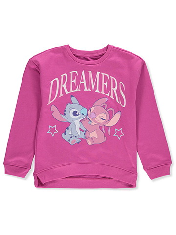 Disney Lilo & Stitch Girls' Sweatshirt - CookiesKids.com