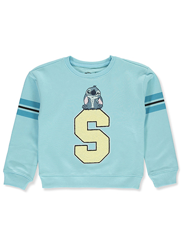 Disney Lilo & Stitch Girls' Varsity Sweatshirt - CookiesKids.com