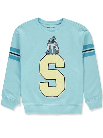 Disney Lilo & Stitch Girls' Varsity Sweatshirt - CookiesKids.com