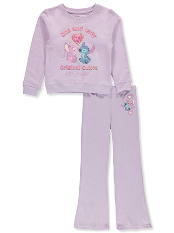 Disney Lilo & Stitch Girls' 2-Piece Leggings Set Outfit - CookiesKids.com