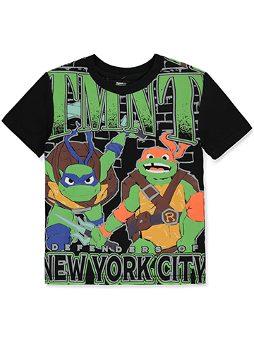 Teenage Mutant Ninja Turtles Boys' Oversized Graphic T-Shirt - CookiesKids.com