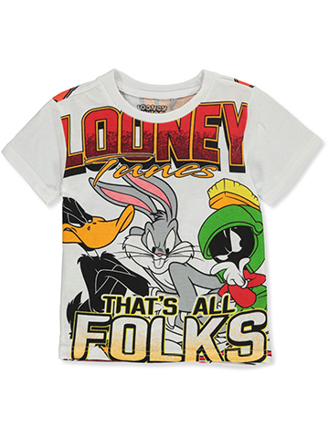 Looney Tunes Boys' Poster Graphic T-Shirt - CookiesKids.com