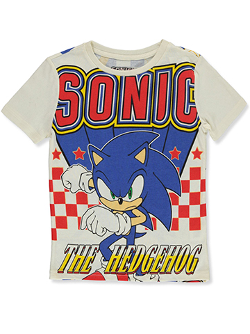 Sonic The Hedgehog Boys' Rush Big Graphic T-Shirt - CookiesKids.com