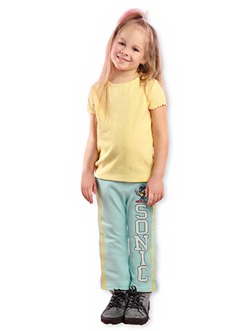 Sonic The Hedgehog Girls' Wide Leg Sweatpants - CookiesKids.com
