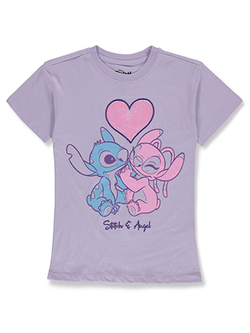 Disney Lilo & Stitch Girls' Angel T-Shirt - CookiesKids.com