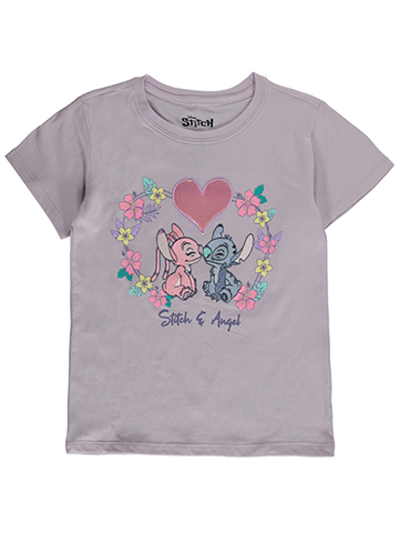 Disney Lilo & Stitch Girls' Love Angel T-Shirt - CookiesKids.com