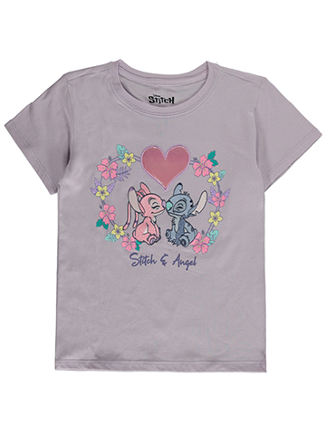 Disney Lilo & Stitch Girls' Love Angel T-Shirt - CookiesKids.com