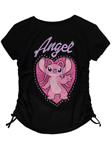 Disney Lilo & Stitch Girls' Angel T-Shirt - CookiesKids.com