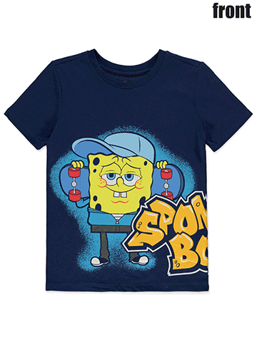Spongebob Squarepants Boys' Skater T-Shirt - CookiesKids.com