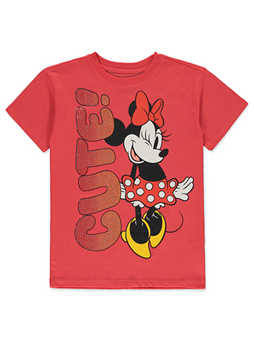Freeze Disney Minnie Mouse Red Graphic T-Shirt - CookiesKids.com