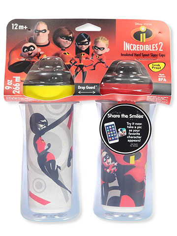 Disney The Incredibles 2-Pack Insulated Sippy Cups (9 oz.) - CookiesKids.com