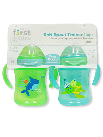 The First Years Soft Spout 2-Pack Trainer Cups (7 oz.) - CookiesKids.com