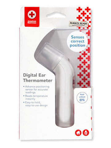 American Red Cross Digital Ear Thermometer - CookiesKids.com