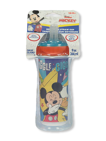 Disney Mickey Mouse Insulated Straw Cup - CookiesKids.com