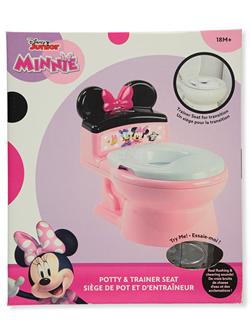 Disney Minnie Mouse Girls' Potty & Trainer Seat - CookiesKids.com