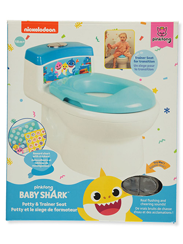 Baby Shark Potty & Trainer Seat - CookiesKids.com
