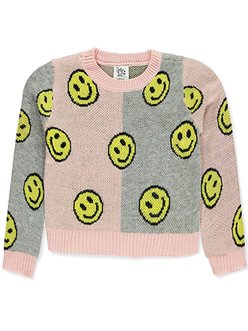 Jolie & Joy Girls' Crew Sweater - CookiesKids.com