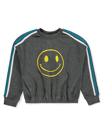 Jolie & Joy Girls' Smiley Sweatshirt - CookiesKids.com