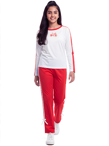 Jolie & Joy Girls' 2-Piece Track Pants Set Outfit - CookiesKids.com