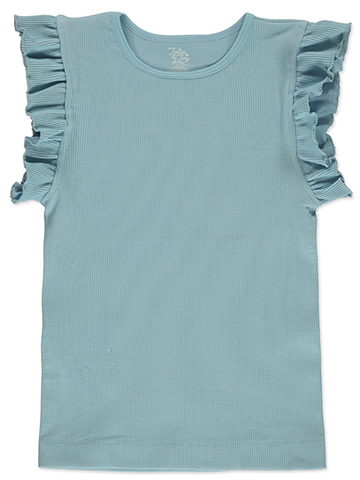 Jolie & Joy Girls' Knit Ruffle Top - CookiesKids.com