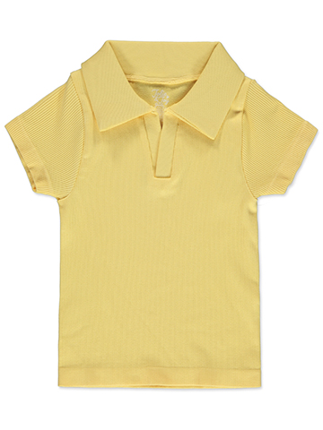 Jolie & Joy Girls' Collared Polo Shirt - CookiesKids.com