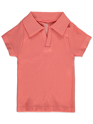 Jolie & Joy Girls' Collared Polo Shirt - CookiesKids.com
