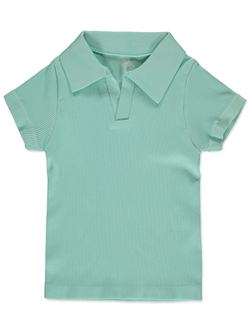 Jolie & Joy Girls' Collared Polo Shirt - CookiesKids.com