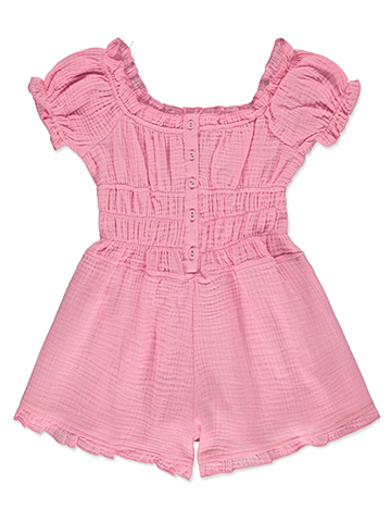 Jolie & Joy Girls' Ruffled Romper - CookiesKids.com