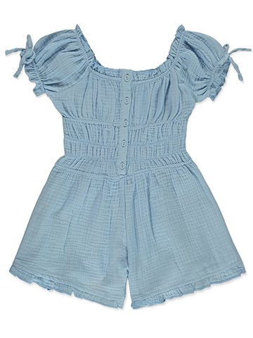Jolie & Joy Girls' Ruffled Romper - CookiesKids.com