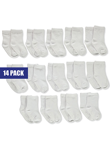 Fruit of the Loom Unisex 14-Pack Crew Socks - CookiesKids.com