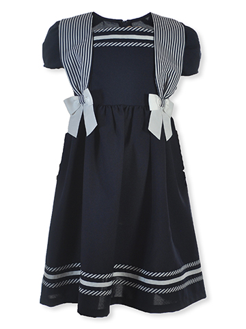 Bonnie Jean Girls' Nautical Dress - CookiesKids.com