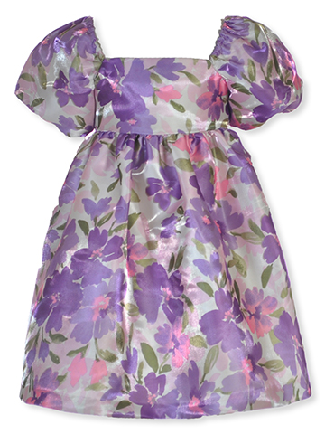 Bonnie Jean Girls' Floral Dress - CookiesKids.com