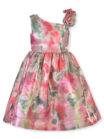 Bonnie Jean Girls' Rose Shoulder Dress - CookiesKids.com