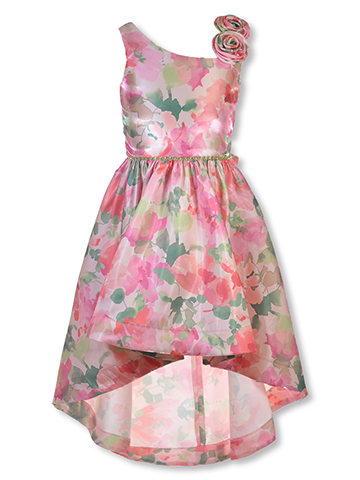 Bonnie Jean Girls' Rose Shoulder Dress - CookiesKids.com