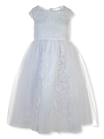 Bonnie Jean Girls' Communion Dress - CookiesKids.com