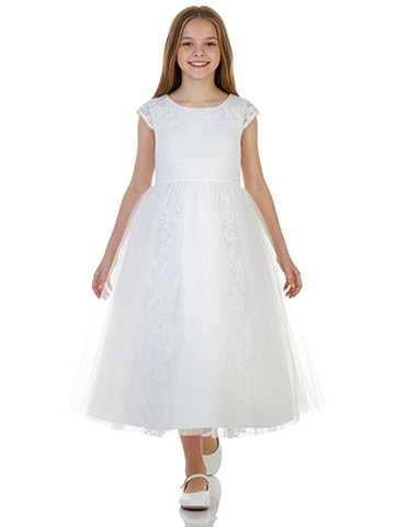 Bonnie Jean Girls' Communion Dress - CookiesKids.com