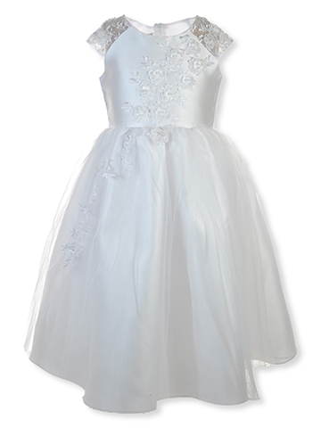 Bonnie Jean Girls' Communion Dress - CookiesKids.com