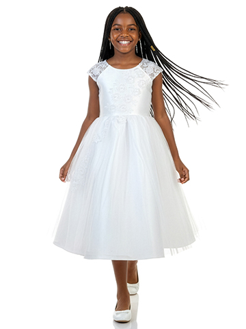 Bonnie Jean Girls' Communion Dress - CookiesKids.com