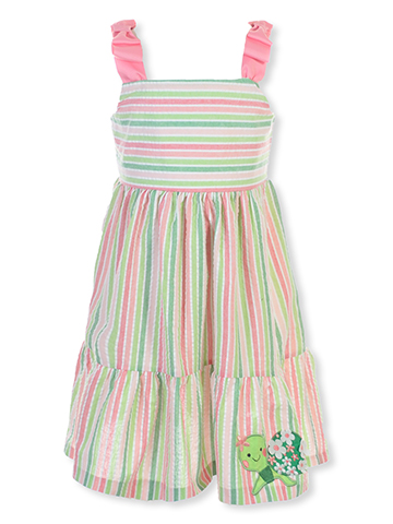Bonnie Jean Girls' Striped Turtle Dress - CookiesKids.com