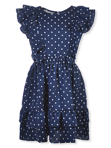 Bonnie Jean Girls' Dotted Dress - CookiesKids.com