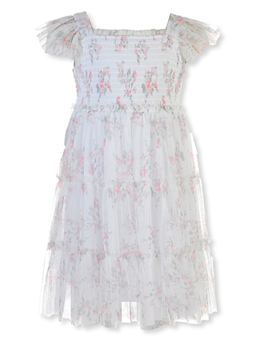 Bonnie Jean Girls' Floral Dress - CookiesKids.com