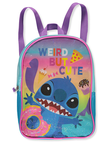 Disney Lilo & Stitch Girls Cute And Weird Backpack - CookiesKids.com