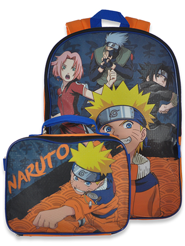 Naruto Boys' Backpack & Lunchbox Set - CookiesKids.com
