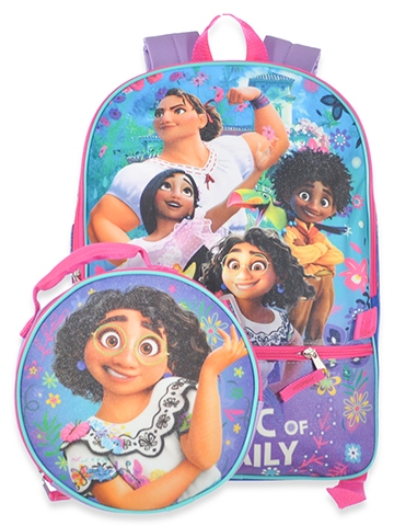 Disney Encanto Girls' 2-Piece Backpack With Lunchbox Set - CookiesKids.com