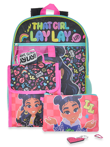 That Girl Lay Lay Girls' 5-Piece Backpack Accessory Set - CookiesKids.com