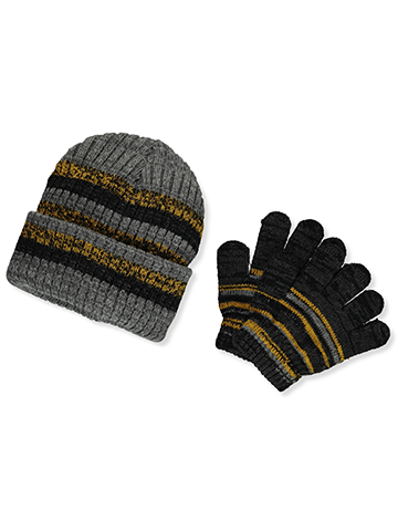 Gildan Boys' 2-Piece Hat And Gloves set - CookiesKids.com