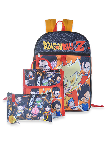 Dragon Ball Z Boys' 5-Piece Backpack Set - CookiesKids.com
